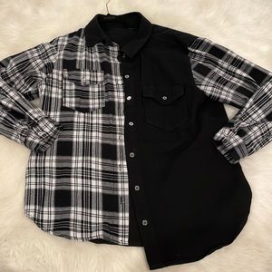 Kensie MissGuided Petite Size US 8 Button Down Shacket Jacket